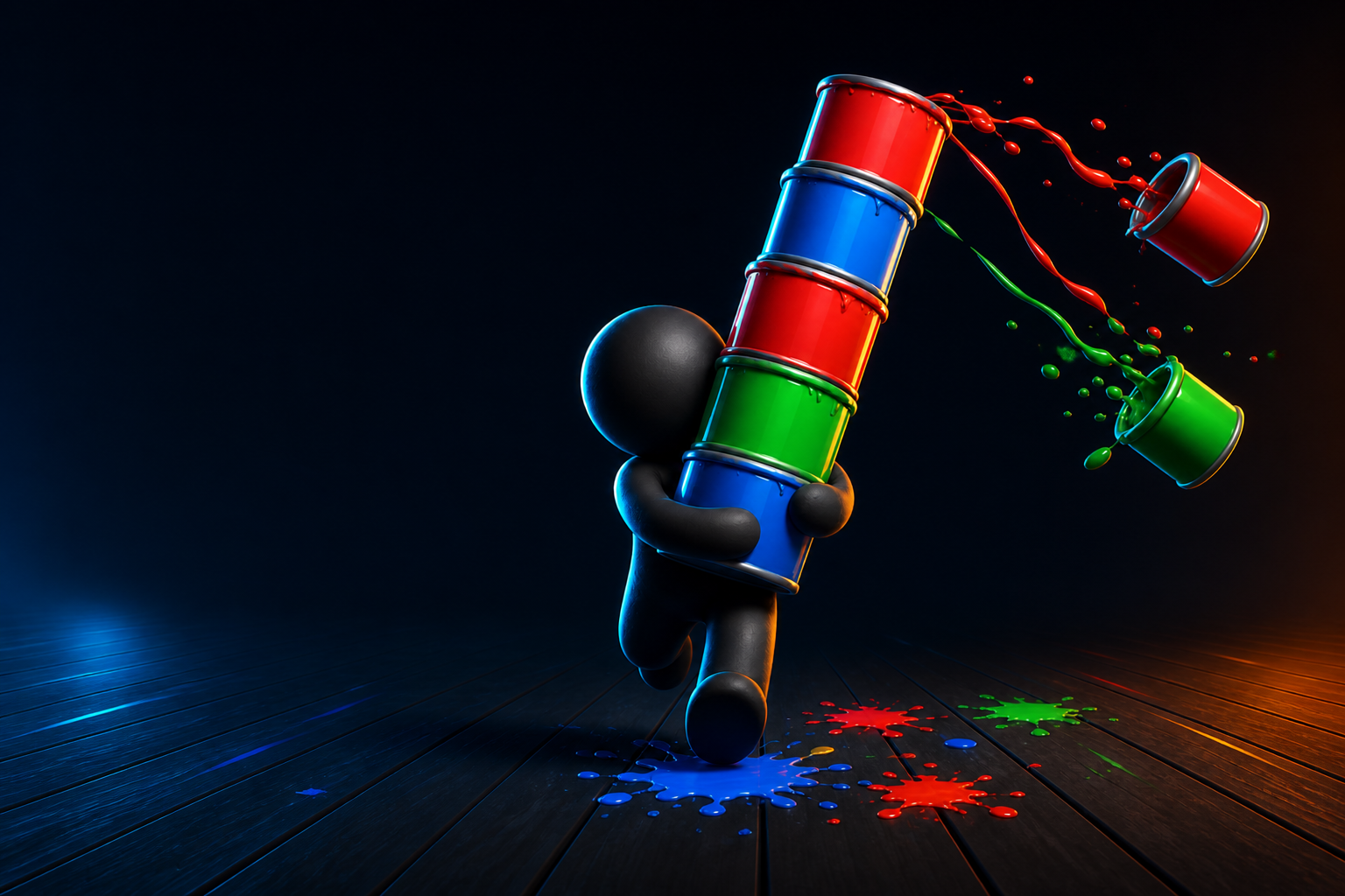 Wobble Run key art